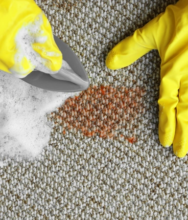 Carpet dirt removal