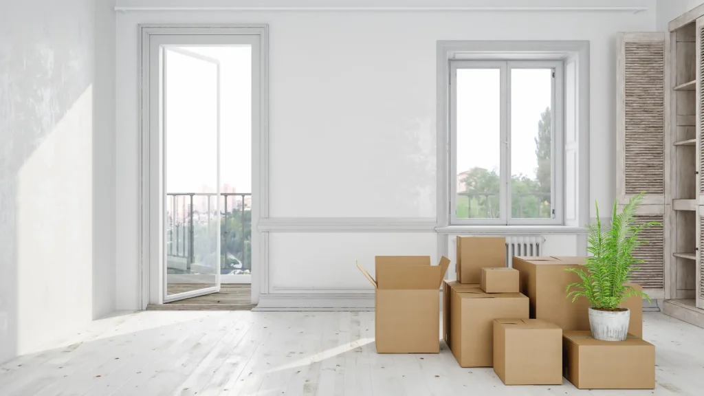Moving out