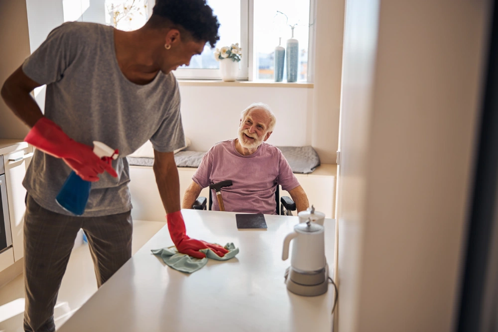 Safe and Supportive Cleaning: Tips for Homes with Elderly or Disabled Residents