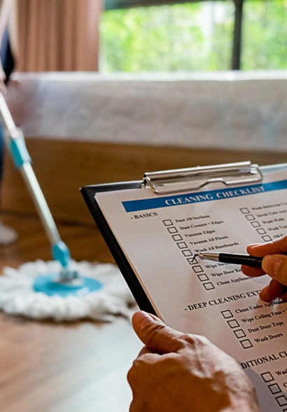 house cleaning checklist Oldham