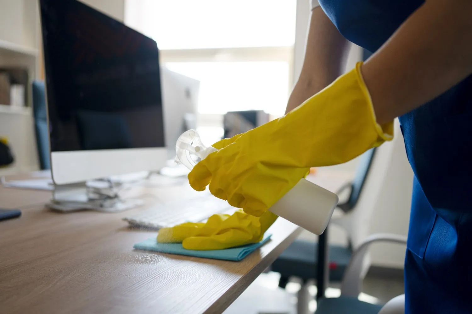 Complete Workspace Cleaning