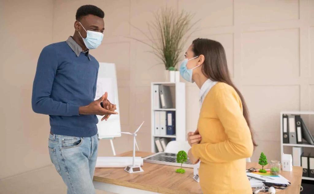 interviewing a suitable cleaner